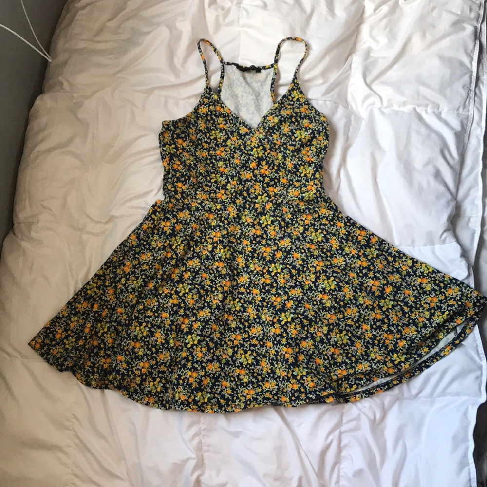 Forever21 skater flower dress